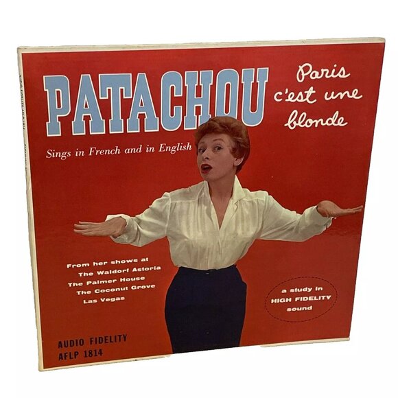 Patachou Paris C'est Une Blonde (Vinyl, 1956) Audio Fidelity AFLP 1814 VG+ LP - Picture 1 of 9